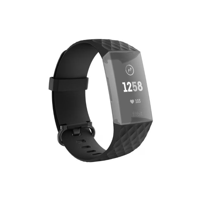 Hama Armband FitbitCharge 3/4 22 mm, Edelstahl, Thermoplastisches Polyurethan