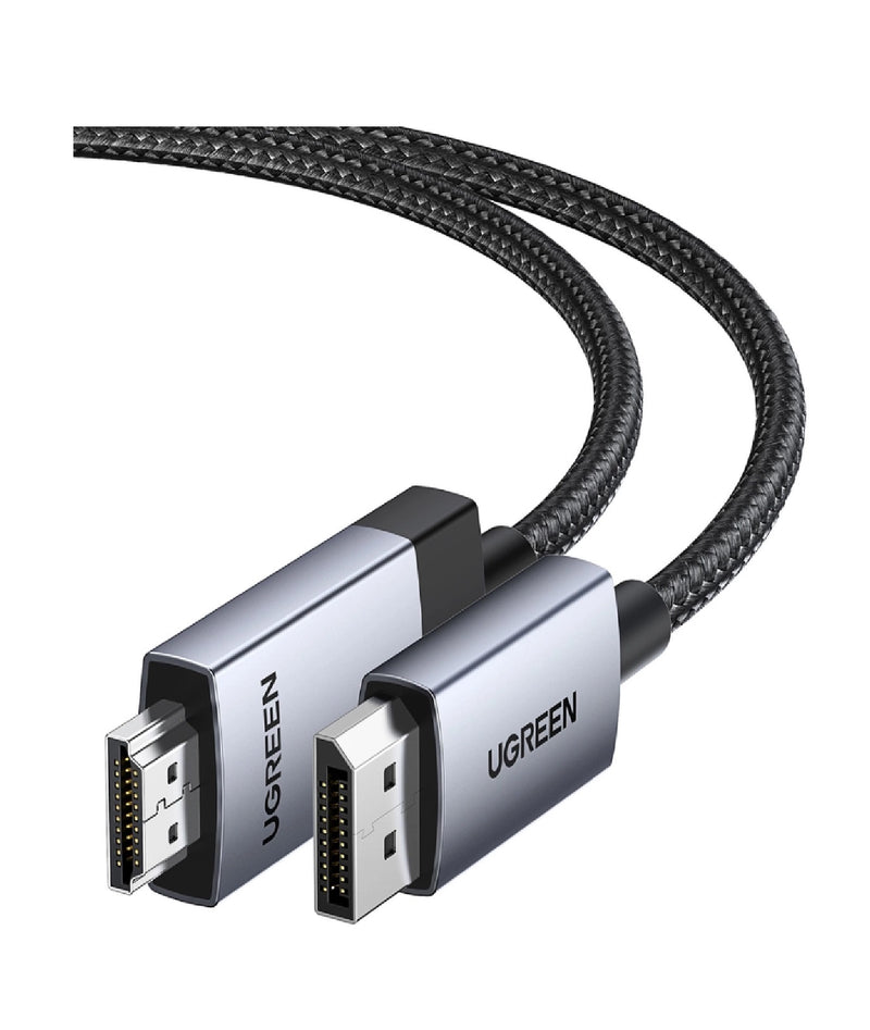 UGREEN DisplayPort auf HDMI Kabel 4K 1 m – Silber