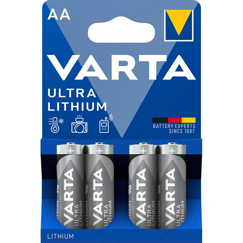 VARTA Ultra Lithium 6106 AA - (4 Stück)