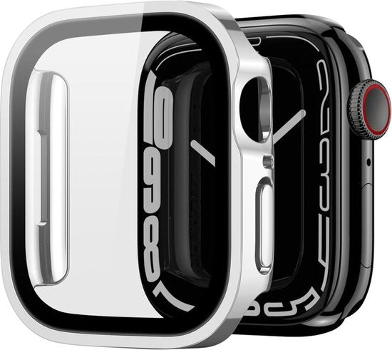 Dux Ducis-Gehäuse (Hamo-Serie) für Apple Watch Series 7/8/9 (45 mm) – Silber