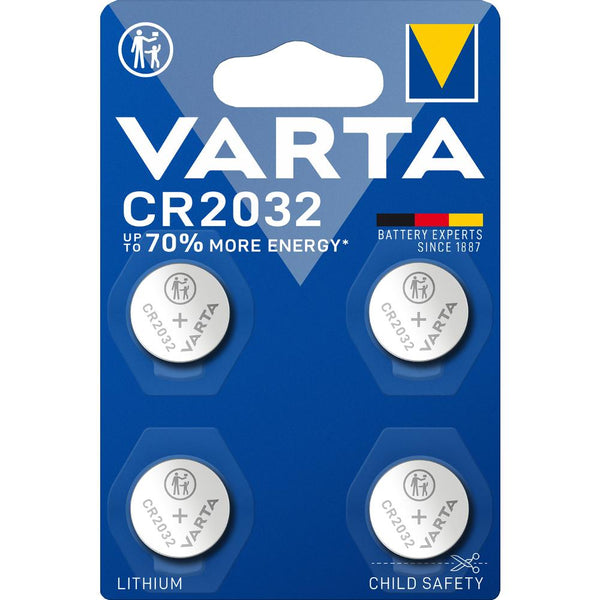 VARTA Lithium 6032 CR2032 - (4 Stück)