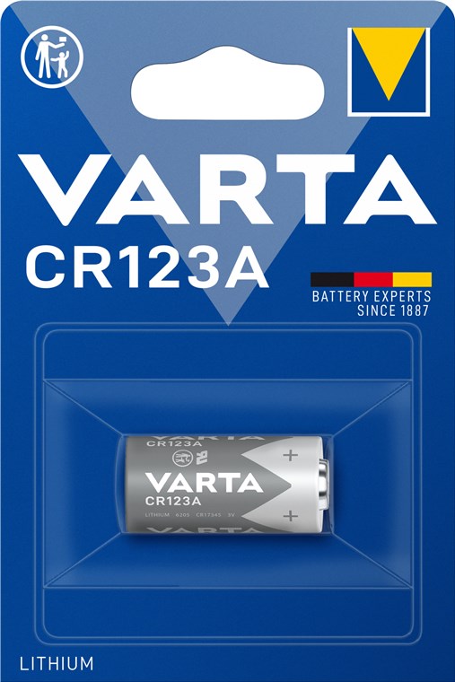 VARTA Photo Lithium CR123A - (1 Stück)