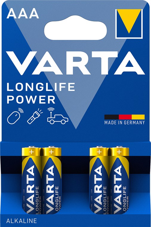 VARTA Longlife Power AAA - (4 Stück)