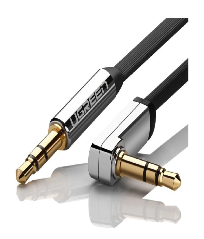 UGREEN 3,5mm Klinke auf Klinke AUX Audiokabel 2 m – Schwarz