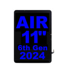 LCD Assembly Display Bildschirm mit Touchscreen-Digitizer für iPad Air 11" (6. Generation) (4G-Version)