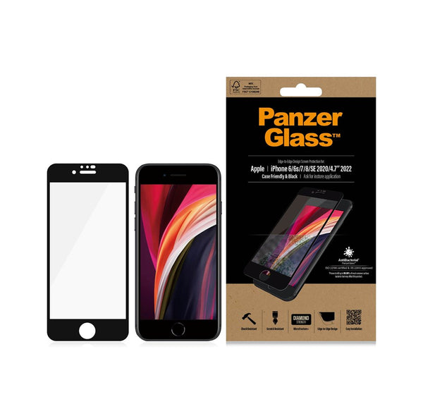 PanzerGlass Case Friendly 1 Stück, iPhone 6s, iPhone 7, iPhone 8, iPhone SE (2020), iPhone SE (2022), iPhone 6