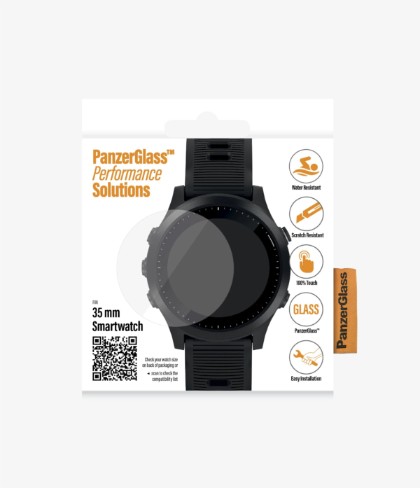 PanzerGlass Displayschutz Garmin Forerunner 245 / 245 music / 45 (35mm)