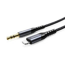Joyroom Lightning to AUX Kabel 100CM Schwarz (SY-A02)