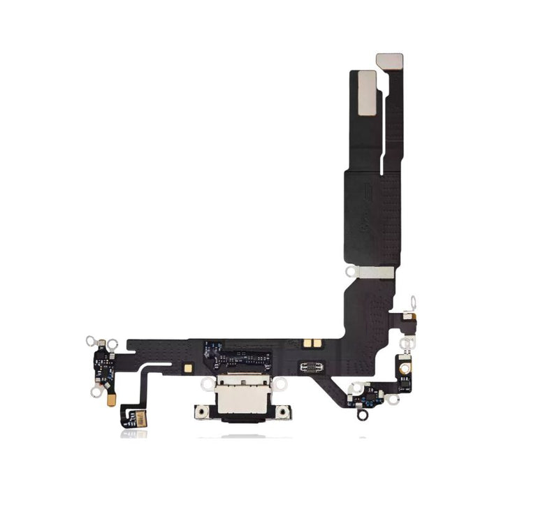 Charging Port Flexkabel für iPhone 16 (Schwarz)