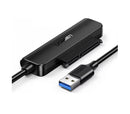 UGREEN USB 3.0 auf SATA 3.0 Adapter für 2,5" SSD/HDD – Schwarz