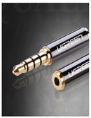 UGREEN 3,5mm Stecker auf 2,5mm Buchse Audioadapter – Schwarz