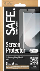 PanzerGlass SAFE. Classic Fit Displayschutz (1 Stück), Samsung Galaxy Z Fold6