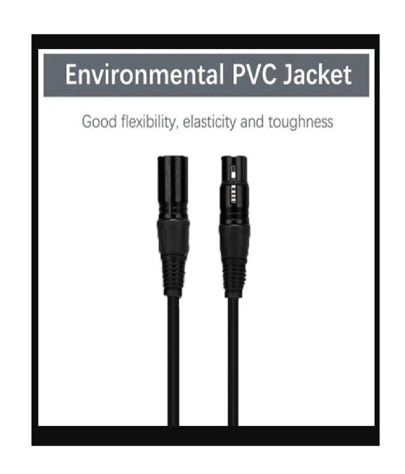 UGREEN XLR Stecker auf XLR Stecker Audiokabel 1 m – Schwarz