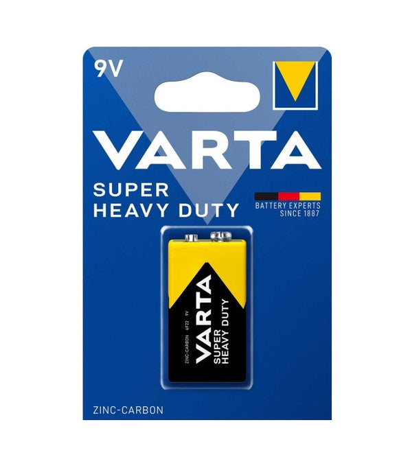 VARTA Super Heavy Duty 2022 9V – (1 Stk.)