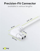 Goobay NK 104 W-200 TV 2m Kabel - Weiß