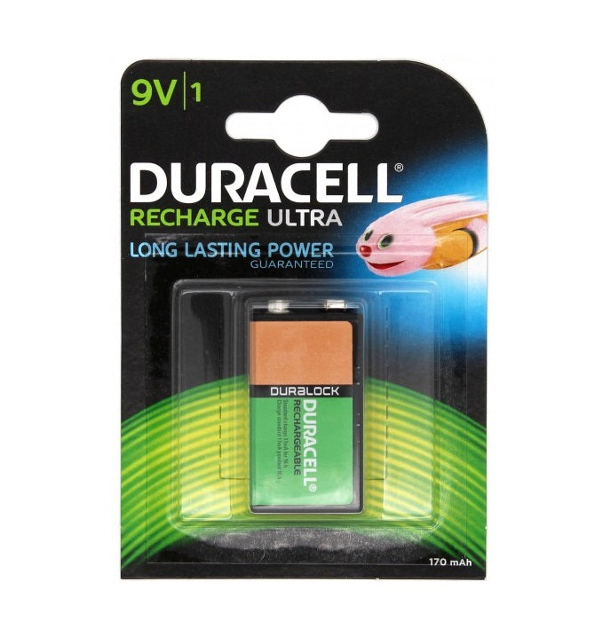 DURACELL HR22 9V 170mAh – (1 Stk.)