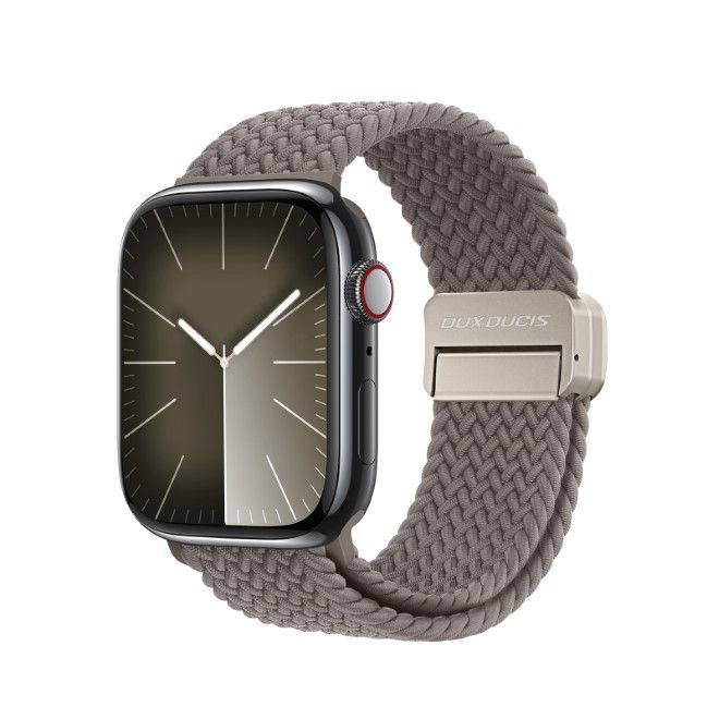 Dux Ducis Mixture Pro Armband für Apple Watch 38 mm / 40 mm / 41 mm Nylon - Grau