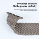 Dux Ducis Mixture Pro Armband für Apple Watch 38 mm / 40 mm / 41 mm Nylon - Grau