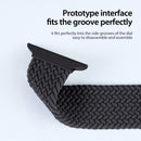 Dux Ducis Mixture Pro 41 mm, 38 mm, 40 mm, Nylon für Apple Watch Serie - Schwarz