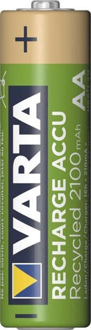 VARTA Akku Recycled AAA 800 mAh - (4 Stück)