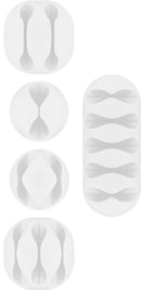 Goobay Kabelmanagement-Set - Weiß