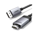 UGREEN DisplayPort auf HDMI Kabel 4K 2 m – Silber