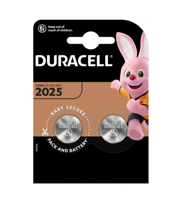 DURACELL Lithium CR2025 – (2 Stk.)