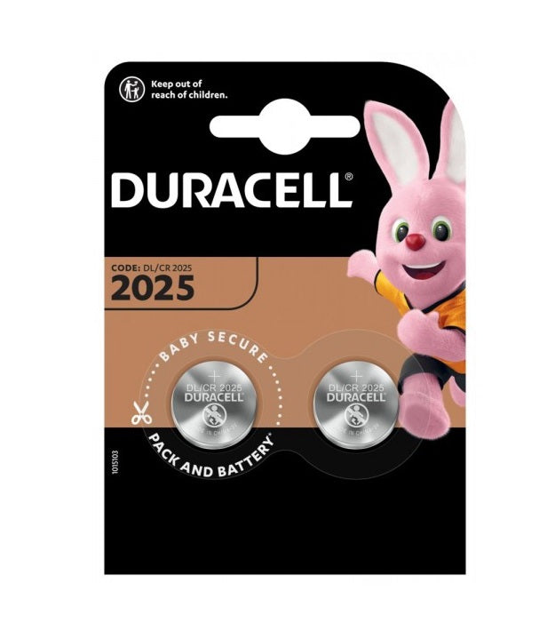 DURACELL Lithium CR2025 – (2 Stk.)