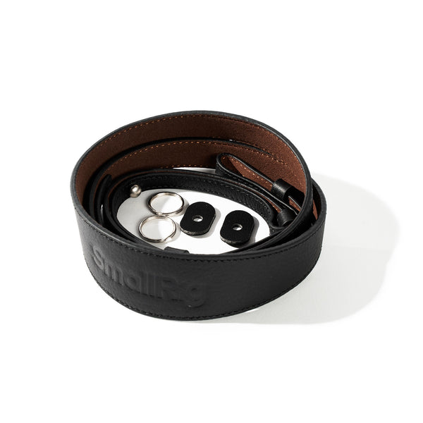 SmallRig Schultergurt aus Leder für Kameras Schwarz 5208