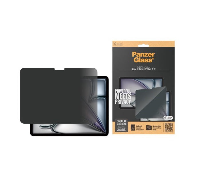 PanzerGlass Privacy Displayschutz (1 Stück) für iPad Air, iPad 10.9"