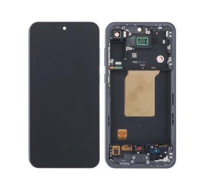 Galaxy A55 5G Schwarz Navy OLED-Assembly With Frame – SM-A556 / GH82-34305A (Service Pack)