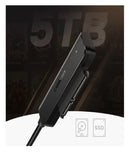 UGREEN USB 3.0 auf SATA 3.0 Adapter für 2,5" SSD/HDD – Schwarz