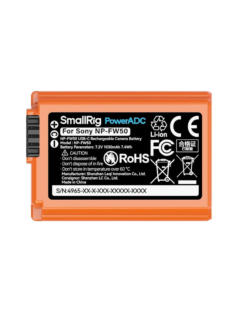 SmallRig Ersatzakku NP-FW50 – 4965