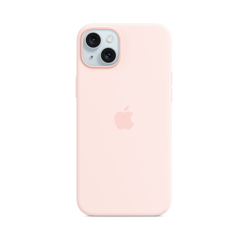 iPhone 15 Plus Apple Silikonhülle mit MagSafe MT143ZM/A - Pink