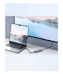 UGREEN USB-C Hub Adapter mit 5 Anschlüssen, PD & HDMI – Silber