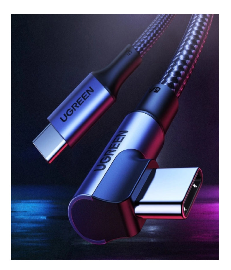 UGREEN USB-C auf USB-C Kabel 100W Schnellladung 1 m – Schwarz