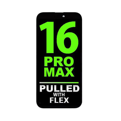 iPhone 16 Pro Max Pulled With Flex OLED Assembly Display Bildschirm