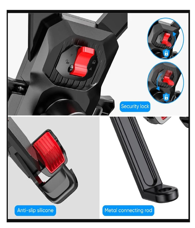 Joyroom Fahrrad-Handyhalterung – Sicherer Halt Schwarz (JR-ZS288)