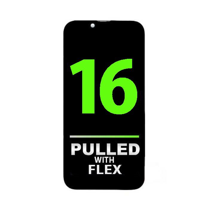 iPhone 16 Pulled With Flex OLED Assembly Display Bildschirm