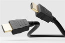 Goobay High-Speed-HDMI-Kabel mit Ethernet, 5m - Schwarz
