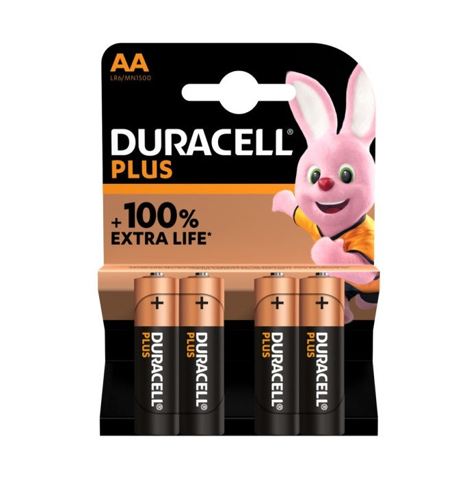 DURACELL Plus MN1500 AA – (4 Stk.)