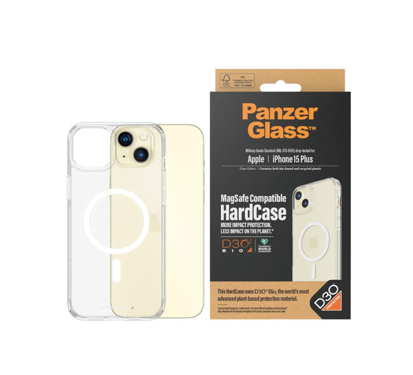 PanzerGlass HardCase MagSafe kompatibel mit D3O für iPhone 15 Plus