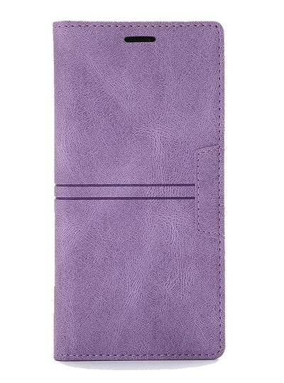 Magnetische Leder Portemmani Klapp Hülle Case für Google Pixel 7A - Lila