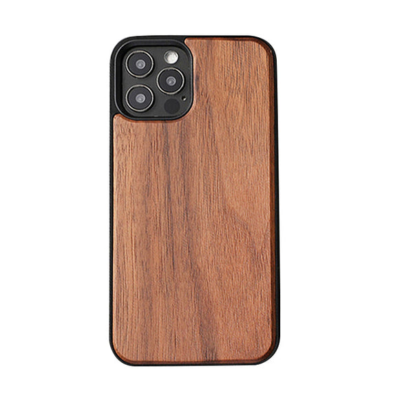 Walnut Echt Holz Case Hülle für iPhone 15 Pro Max