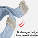 Dux Ducis Mixture Pro Armband für Apple Watch Series 38 mm, 40 mm, 41 mm Nylon – Hellblau