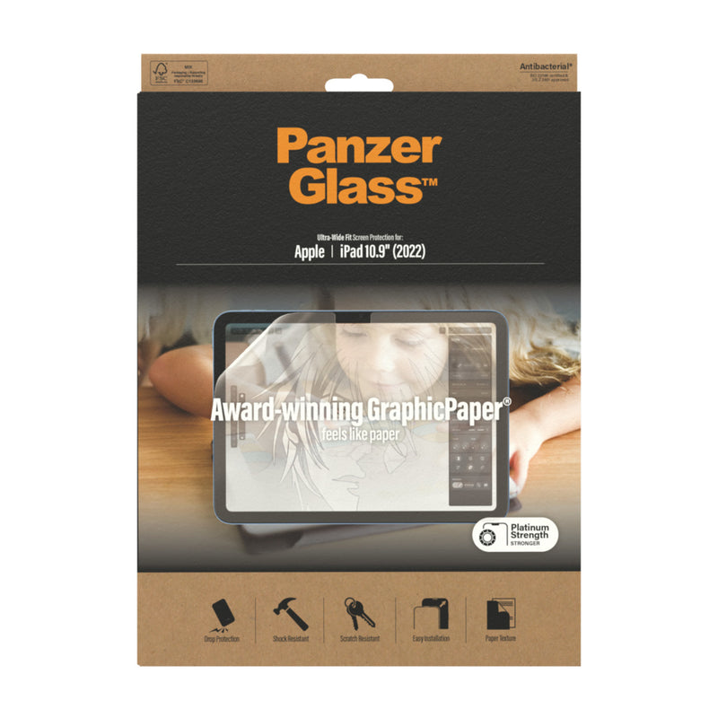 PanzerGlass UWF GraphicPaper 1 Stück, iPad 2022 (10. Gen)