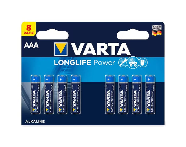 VARTA Long-life Power  AAA 1260 mAh - (8 Stück)