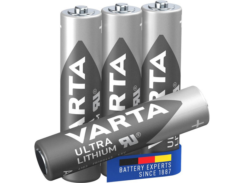 VARTA Ultra Lithium 6103 AAA - (4 Stück)