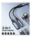 Joyroom USB-C auf USB-C + 3.5mm Audioadapter (SY-C02)
