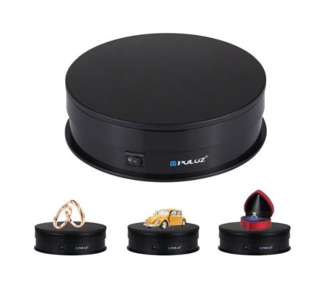 Puluz 360° Elektrischer Drehteller – Rotierender Präsentationsständer